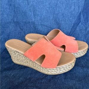 Fabio Maggenti Italian Leather Women's summer shoes size 8 LIKE NEW